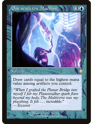 One with the Machine (Retro Frame) | Inglés | NM | BRC