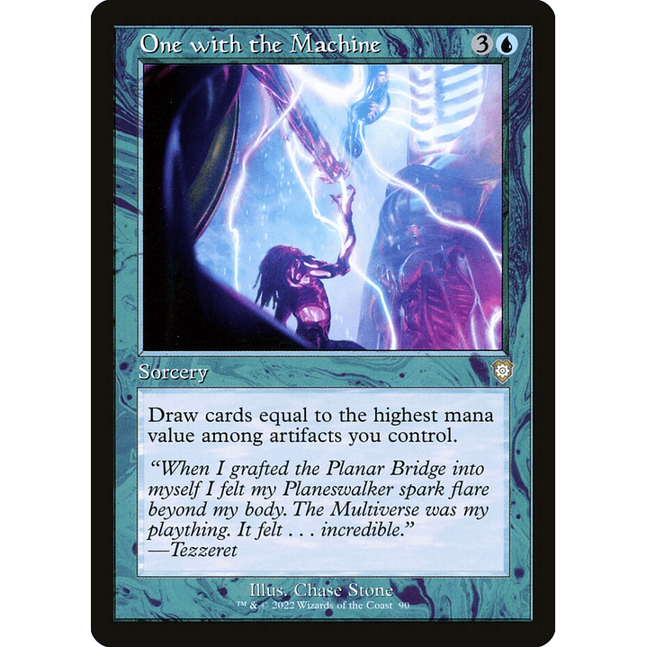 One with the Machine (Retro Frame) | Inglés | NM | BRC 1