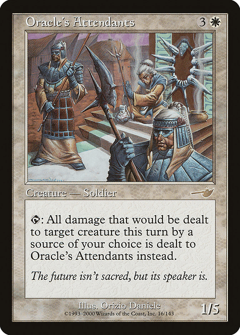 Oracle's Attendants (Retro Frame) | Inglés | VG | NEM