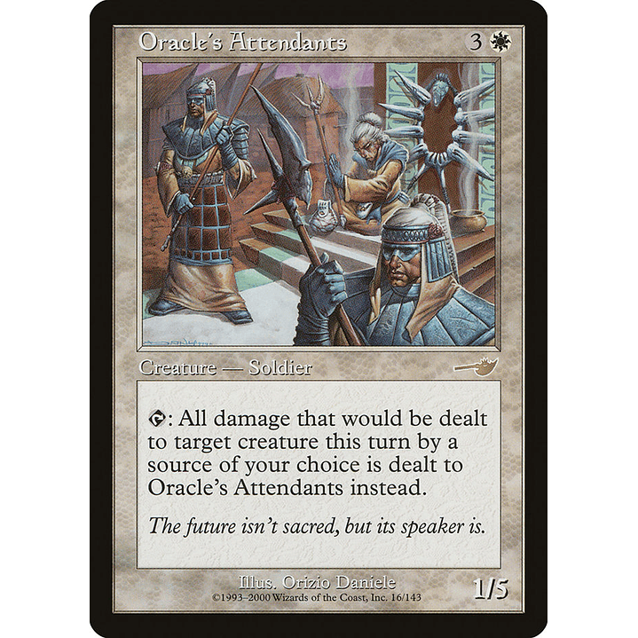 Oracle's Attendants (Retro Frame) | Inglés | VG | NEM 1