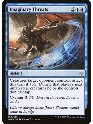 Imaginary Threats | Inglés | NM | HOU