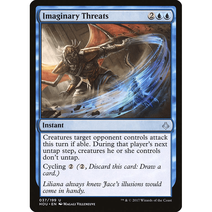 Imaginary Threats | Inglés | NM | HOU 1