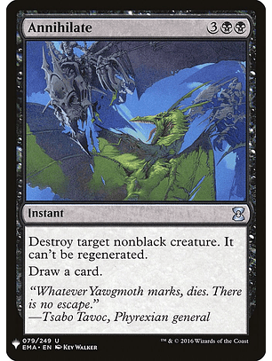 Annihilate | Inglés | NM | PLST