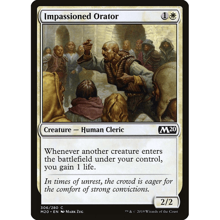 Impassioned Orator | Inglés | NM | M20 1