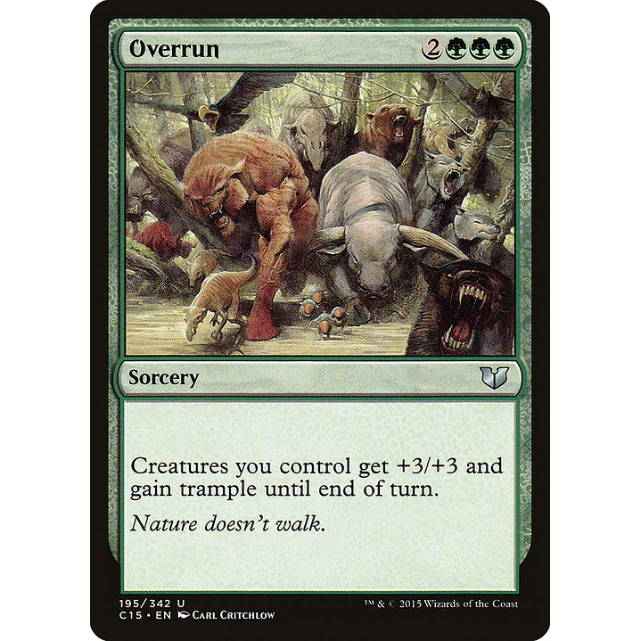 Overrun | Inglés | NM | C15 1