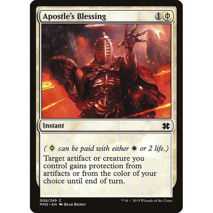 Apostle's Blessing | Inglés | EX | MM2 1