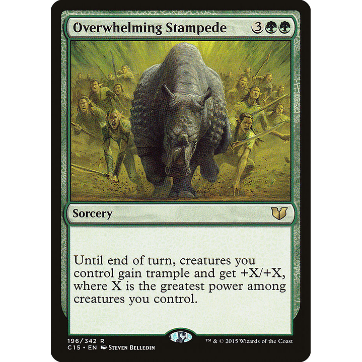 Overwhelming Stampede | Inglés | EX | C15 1