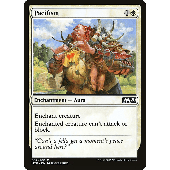 Pacifism | Inglés | EX | M20 1