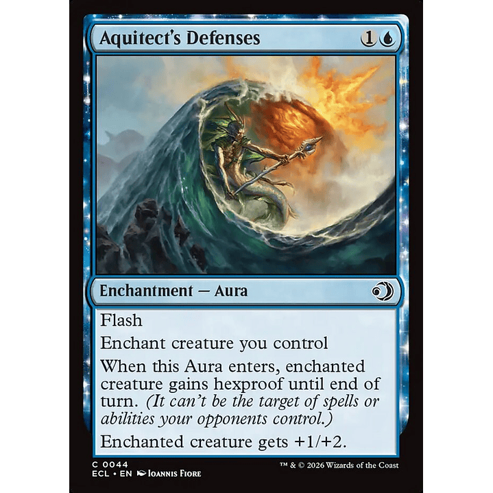 Aquitect's Defenses (foil) | Inglés | NM | ECL 1