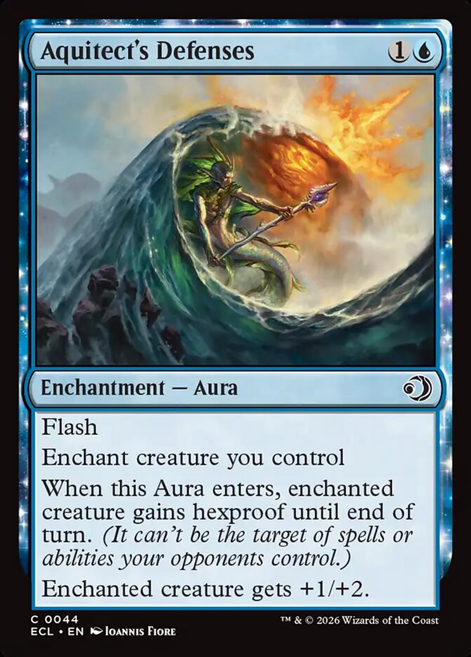 Aquitect's Defenses (foil) | Inglés | NM | ECL 1