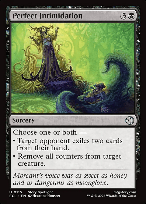 Perfect Intimidation (foil) | Inglés | NM | ECL