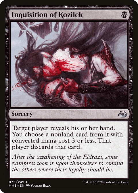 Inquisition of Kozilek | Inglés | NM | MM3