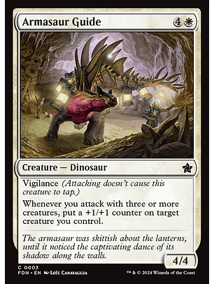 Armasaur Guide | Inglés | NM | FDN