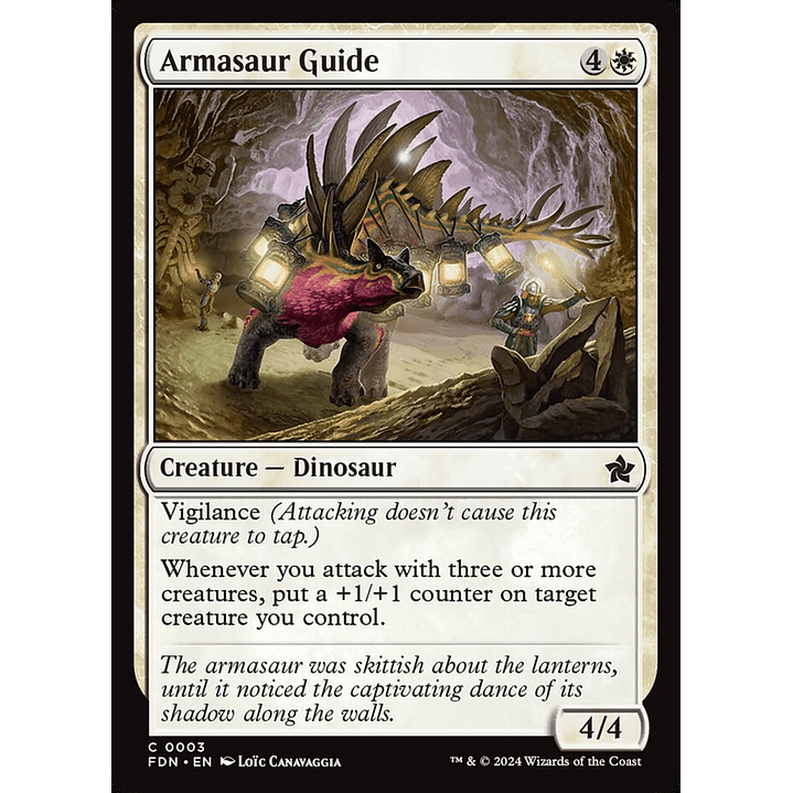 Armasaur Guide | Inglés | NM | FDN 1