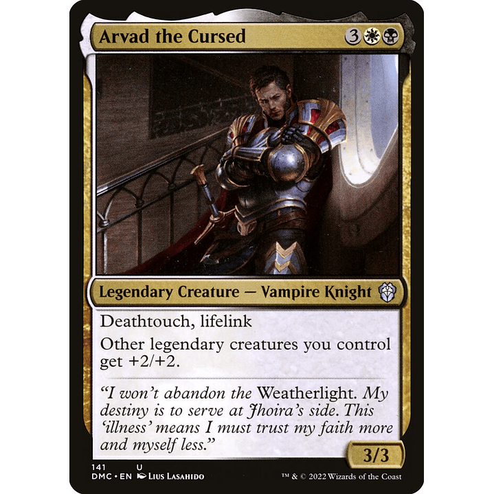 Arvad the Cursed | Inglés | NM | DMC 1