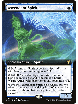 Ascendant Spirit (Extended Art foil) | Inglés | NM | KHM