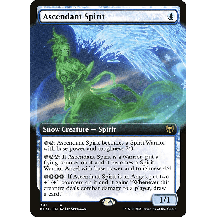 Ascendant Spirit (Extended Art foil) | Inglés | NM | KHM 1