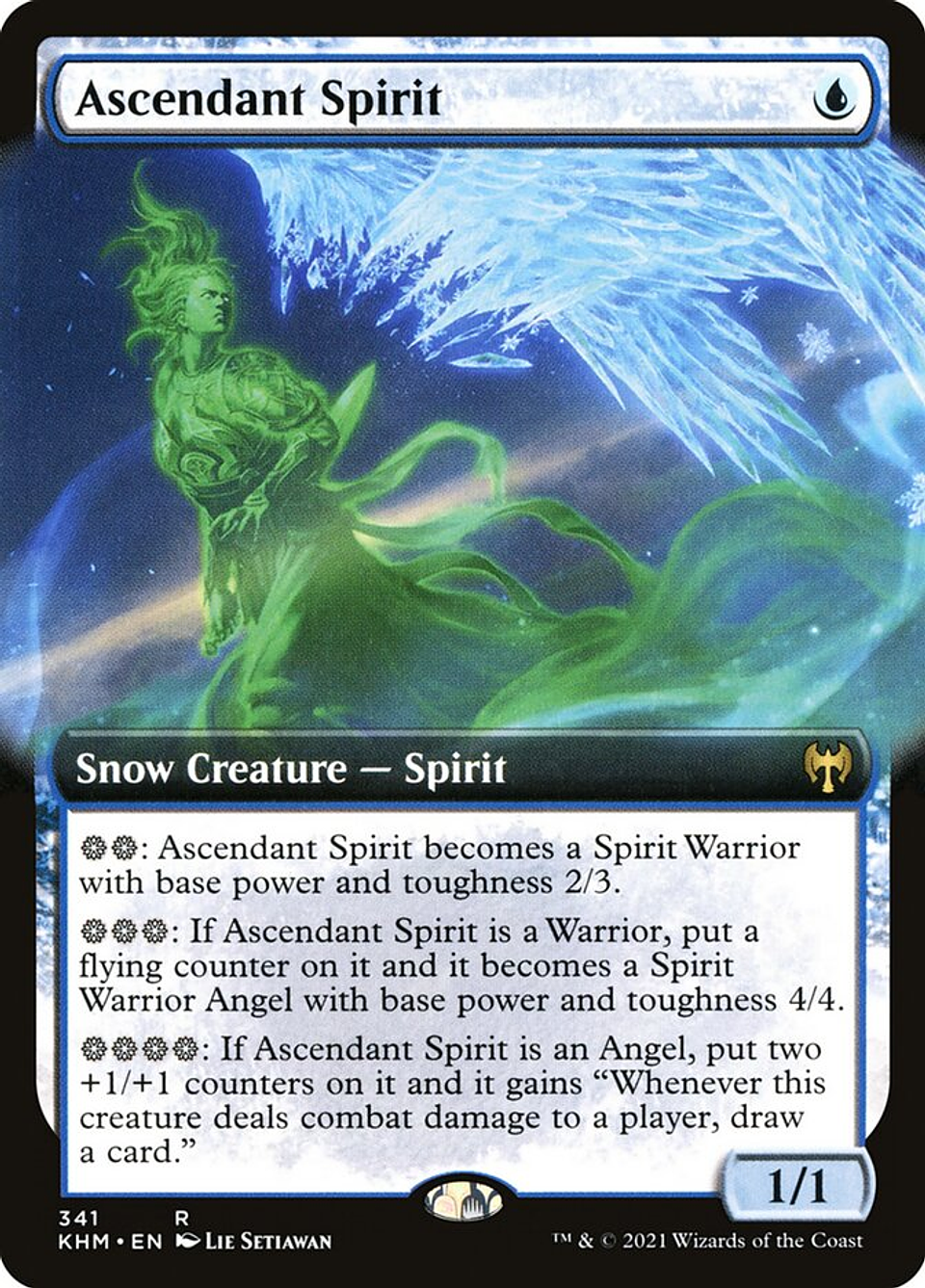 Ascendant Spirit (Extended Art foil) | Inglés | NM | KHM 1
