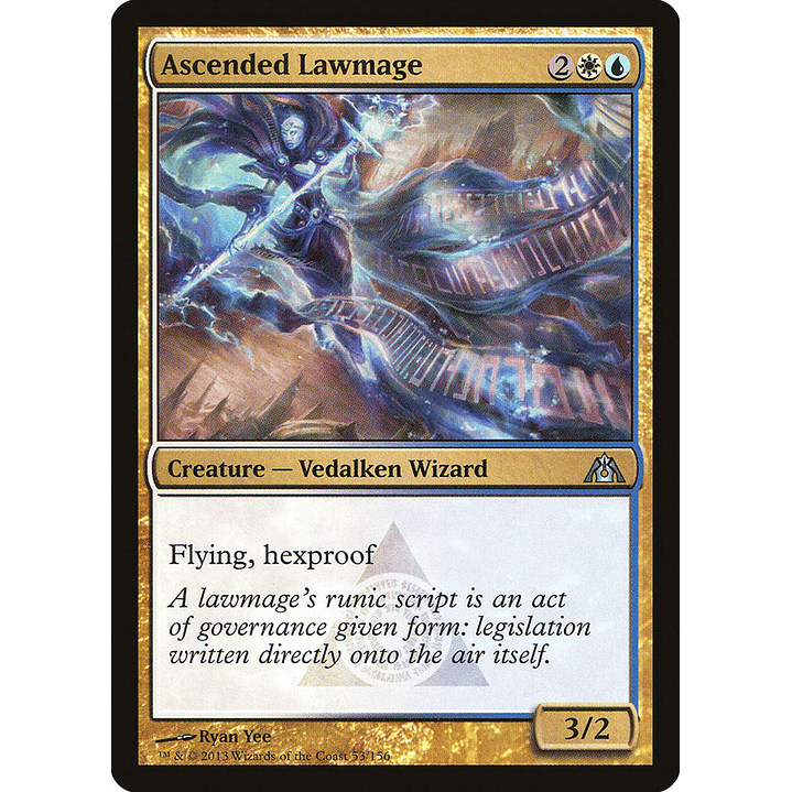 Ascended Lawmage (foil) | Inglés | NM | DGM 1