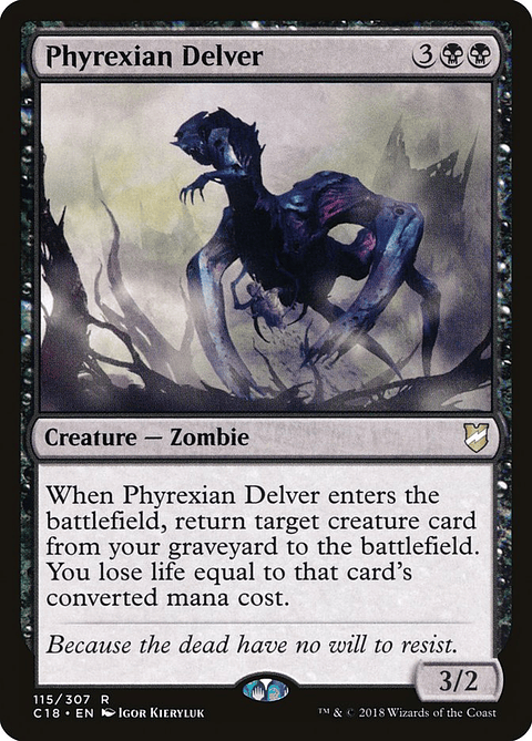 Phyrexian Delver | Inglés | EX | C18