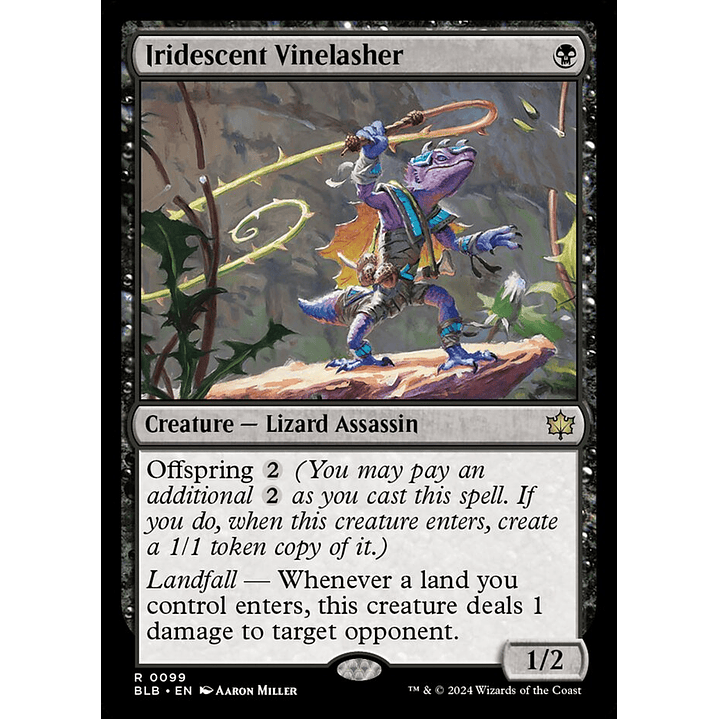 Iridescent Vinelasher | Español | NM | BLB 1