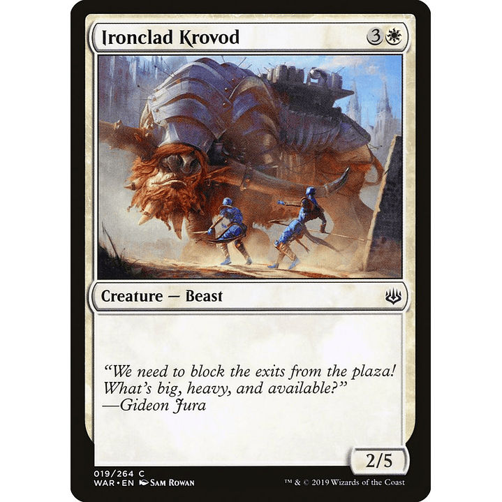 Ironclad Krovod | Inglés | NM | WAR 1