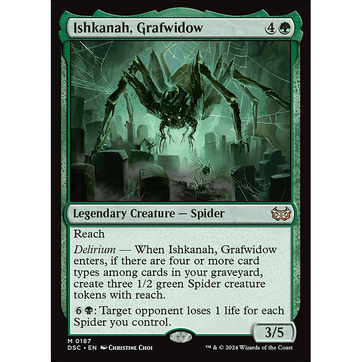 Ishkanah, Grafwidow | Inglés | NM | DSC 1