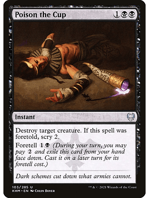 Poison the Cup | Inglés | NM | KHM