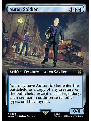 Auton Soldier (Extended Art) | Inglés | NM | WHO