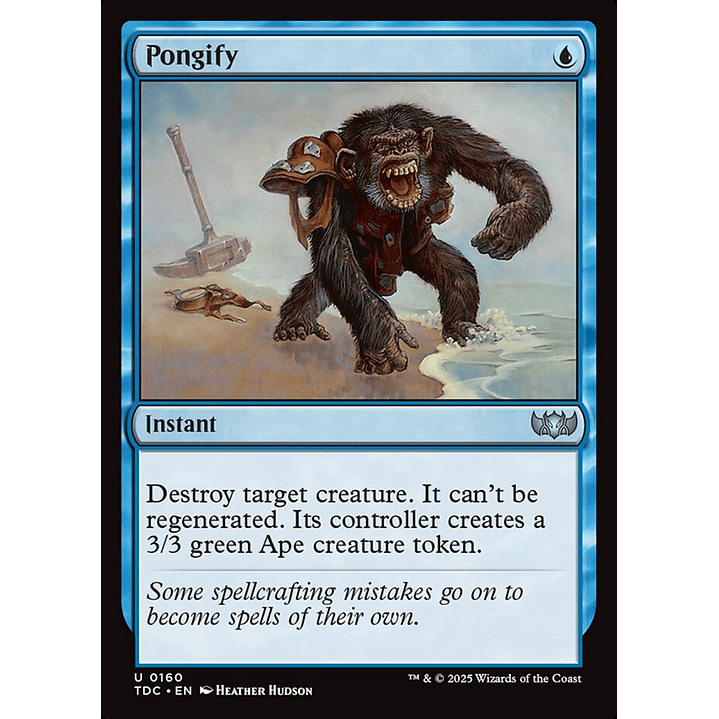 Pongify | Inglés | NM | TDC 1