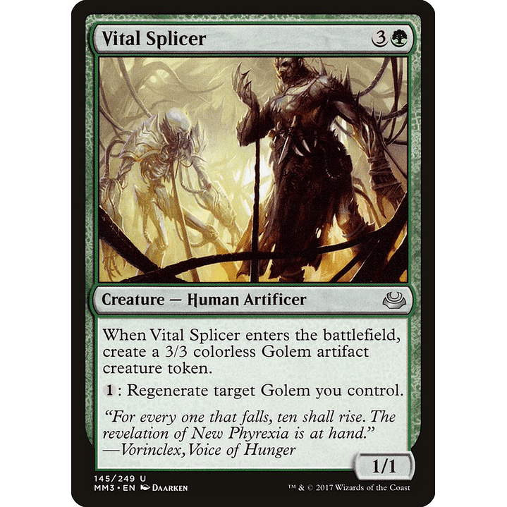 Vital Splicer | Inglés | NM | MM3 1