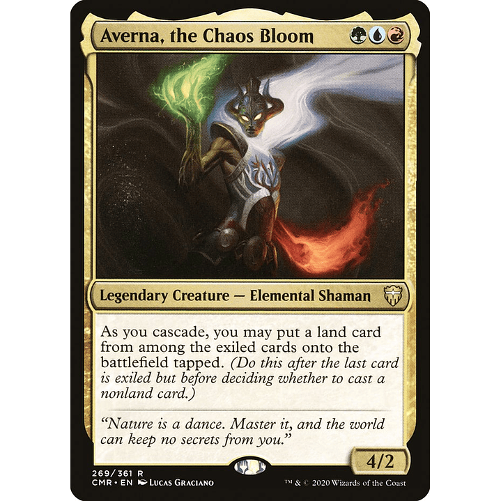 Averna, the Chaos Bloom (foil) | Inglés | NM | CMR 1