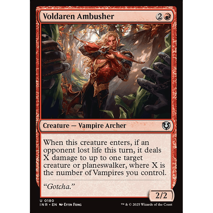 Voldaren Ambusher | Inglés | NM | INR 1