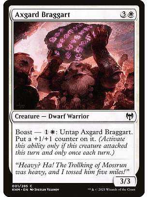 Axgard Braggart | Inglés | NM | KHM