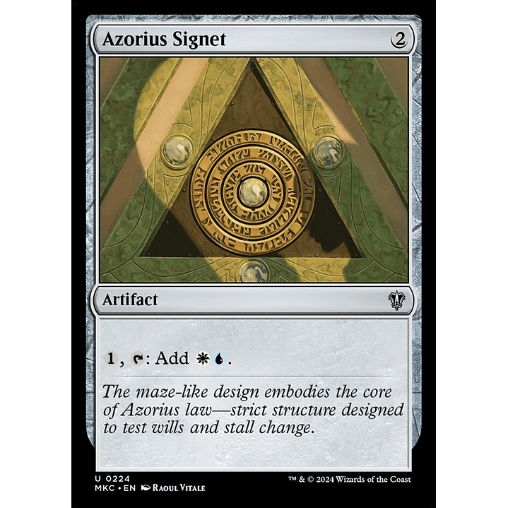 Azorius Signet | Inglés | NM | MKC 1