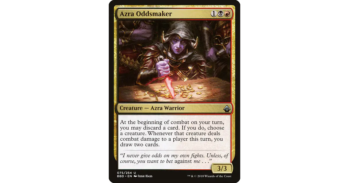 Azra Oddsmaker | Inglés | NM | BBD