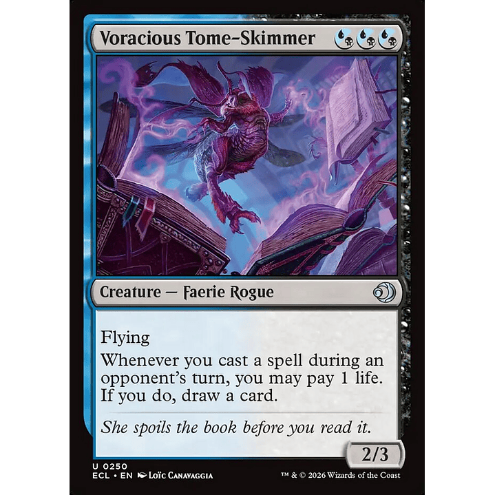 Voracious Tome-Skimmer | Inglés | NM | ECL 1