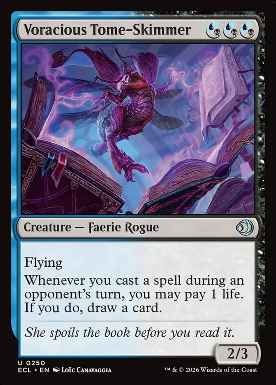 Voracious Tome-Skimmer | Inglés | NM | ECL 1