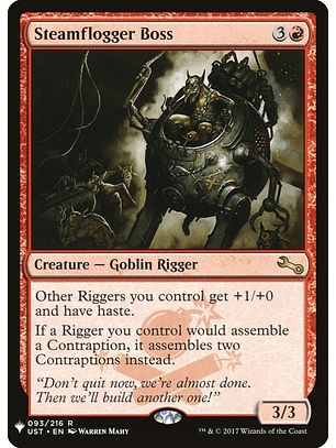 Steamflogger Boss | Inglés | NM | PLST