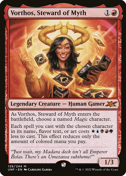 Vorthos, Steward of Myth | Inglés | NM | UNF