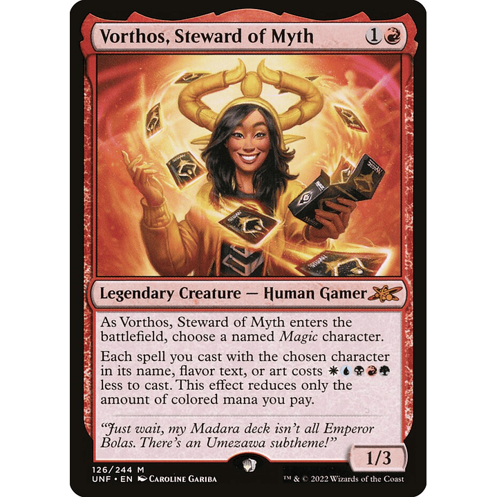 Vorthos, Steward of Myth | Inglés | NM | UNF 1