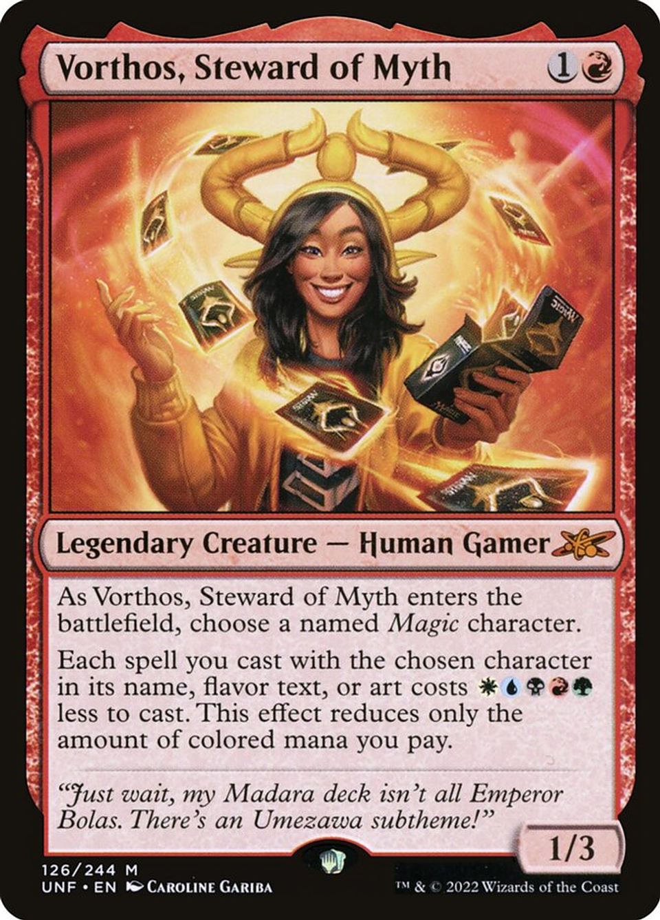 Vorthos, Steward of Myth | Inglés | NM | UNF 1