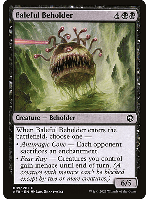 Baleful Beholder | Inglés | EX | AFR