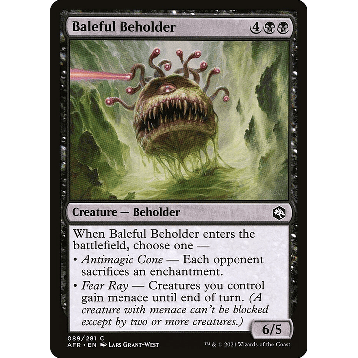 Baleful Beholder | Inglés | EX | AFR 1