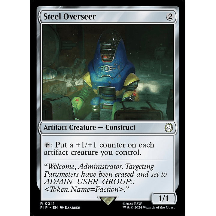 Steel Overseer | Inglés | NM | PIP 1