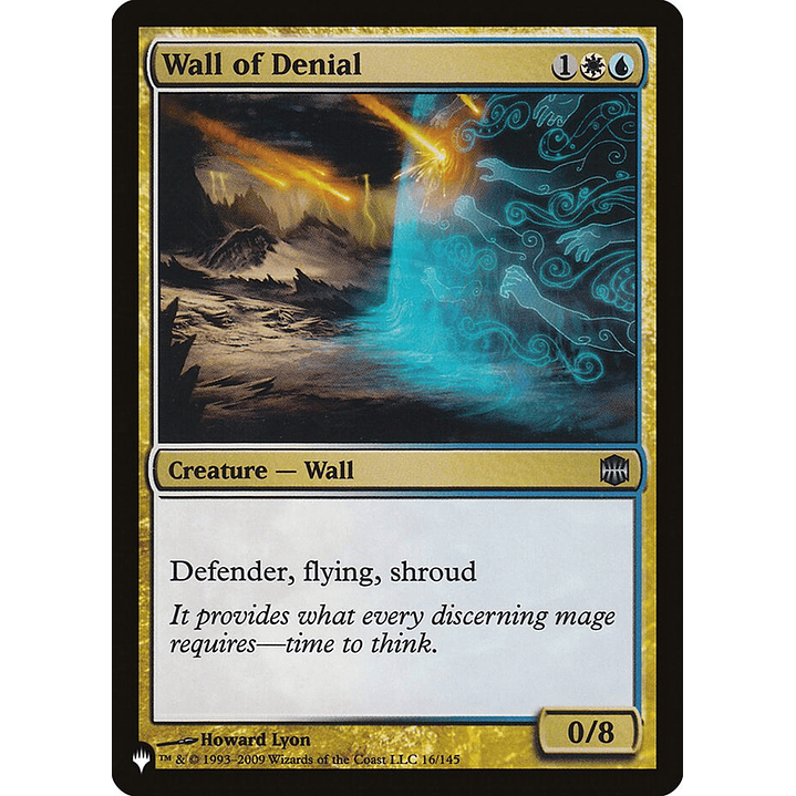 Wall of Denial | Inglés | NM | PLST 1