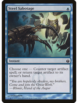 Steel Sabotage | Inglés | NM | MBS