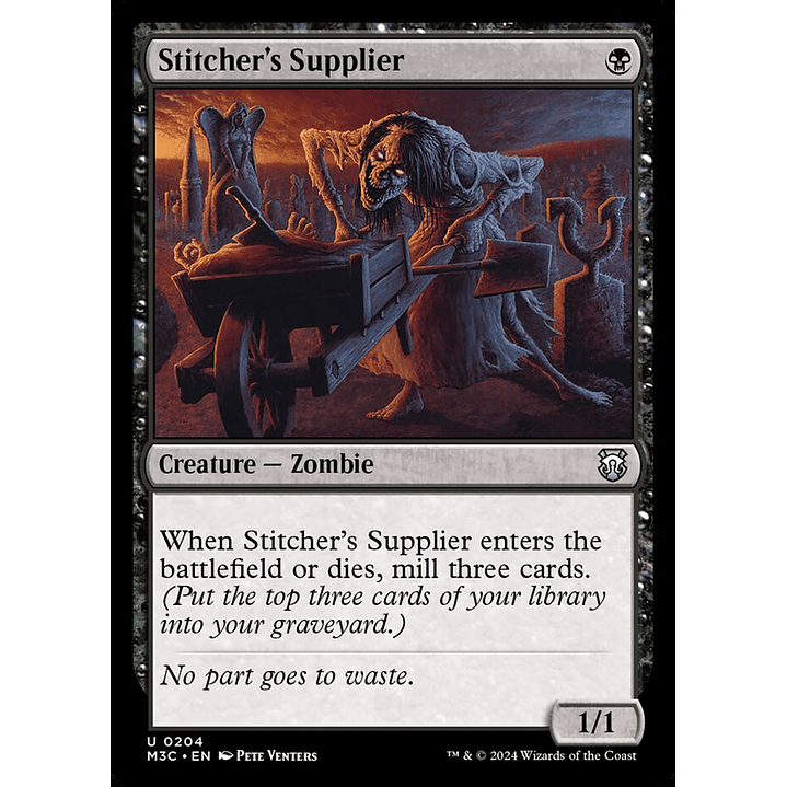 Stitcher's Supplier | Inglés | EX | M3C 1