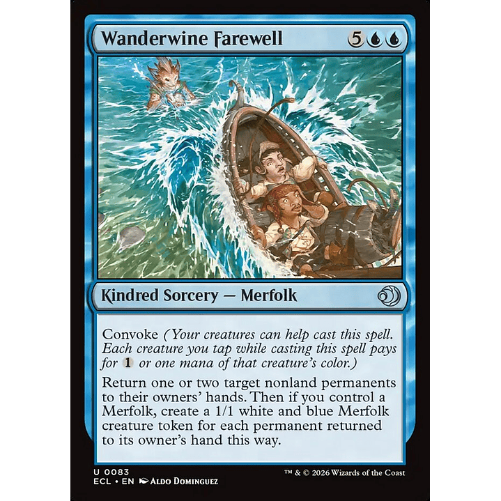 Wanderwine Farewell | Inglés | NM | ECL 1