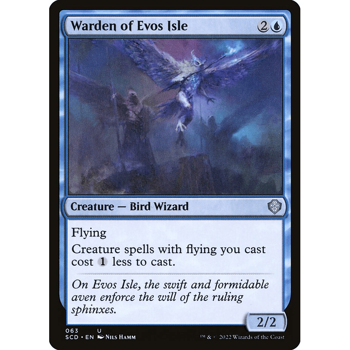 Warden of Evos Isle | Inglés | NM | SCD 1